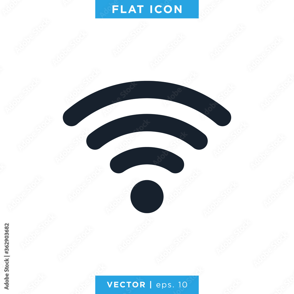 Network Signal Icon Vector Logo Design Template Network Signal Icon Vector Logo Design Template
