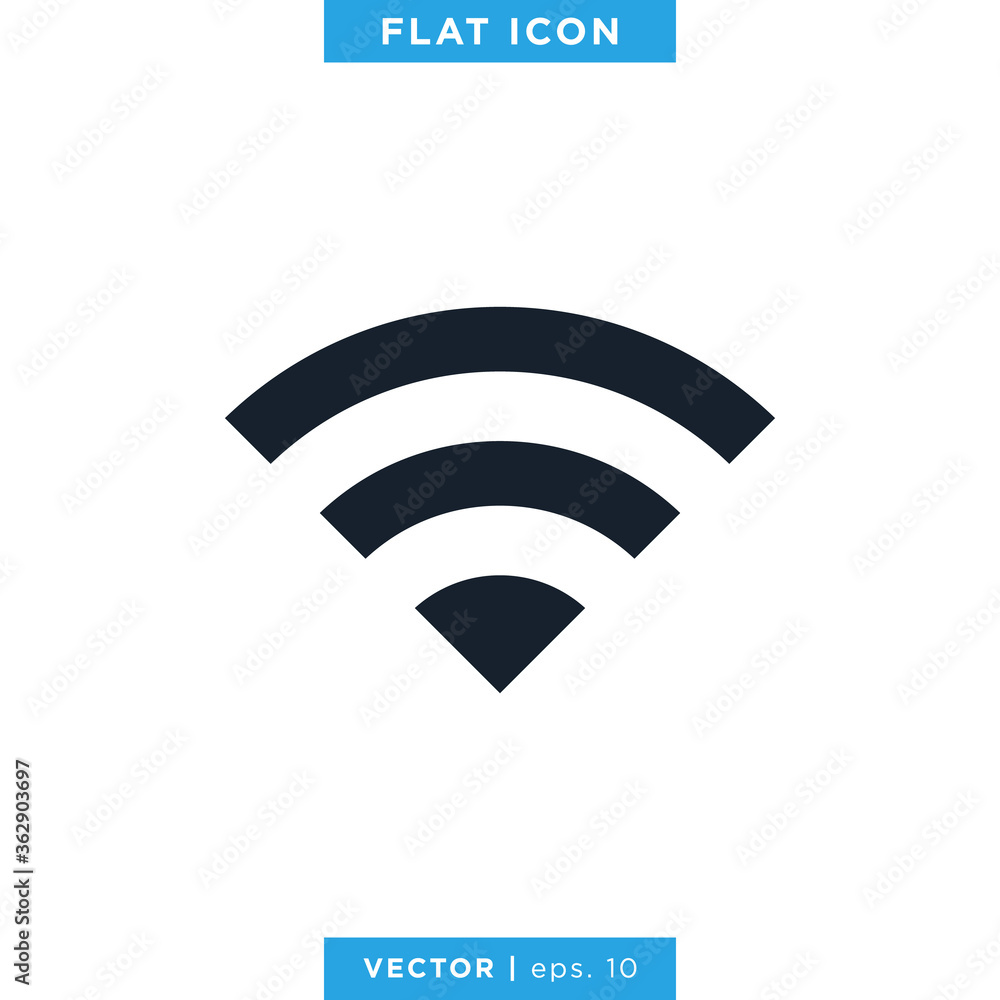 Network Signal Icon Vector Logo Design Template Network Signal Icon Vector Logo Design Template