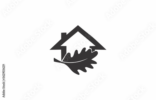 This is a combination of oak and house leaves and has one color that is black