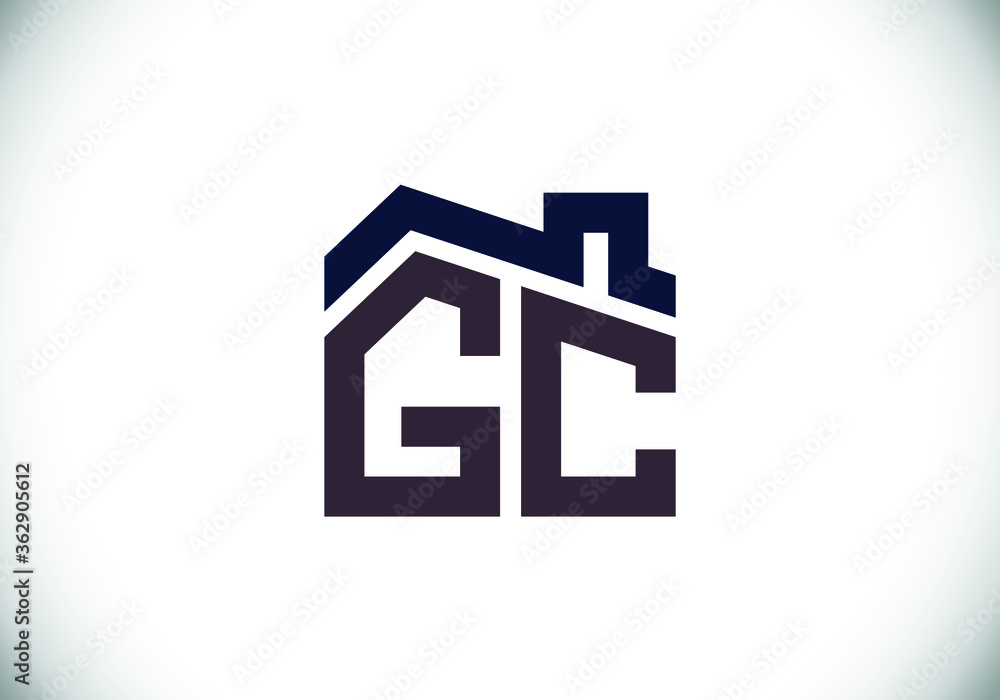 G C Initial Letter Logo design, Graphic Alphabet Symbol for Corporate Business Identity G C Initial Letter Logo design, Graphic Alphabet Symbol for Corporate Business Identity