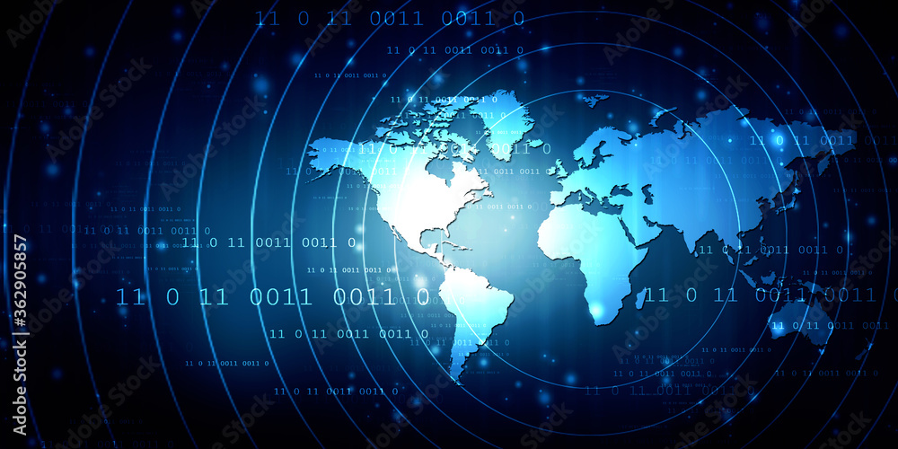2d illustration world map abstract background 2d illustration world map abstract background
