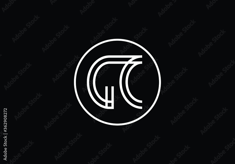 G C Initial Letter Logo design, Graphic Alphabet Symbol for Corporate Business Identity G C Initial Letter Logo design, Graphic Alphabet Symbol for Corporate Business Identity