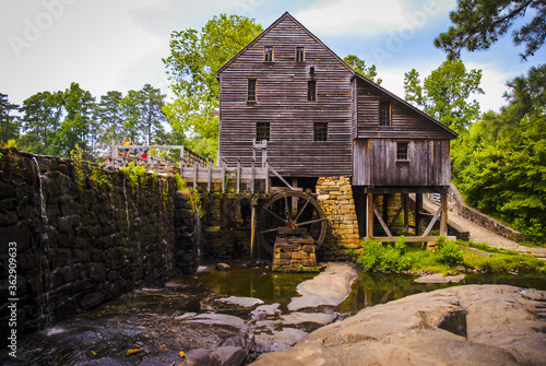 Historical Yates Mill in Wake County