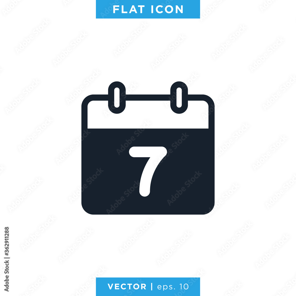 Calendar Icon Logo Vector Design Template. Calendar Icon Logo Vector Design Template.