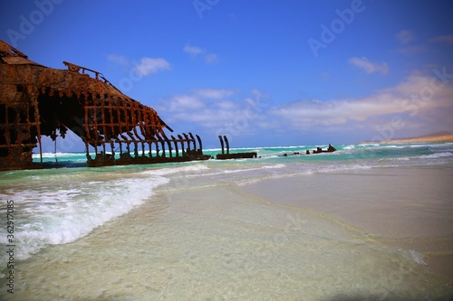 Shipwreck in Boavista photo