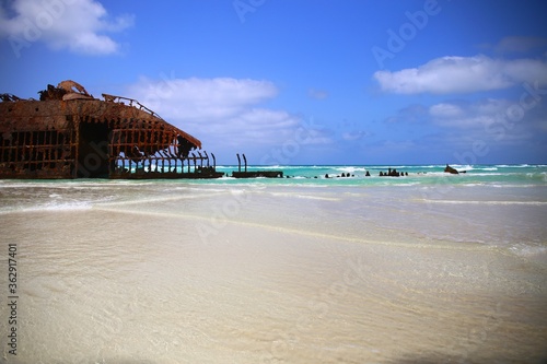 Shipwreck in Boavista photo