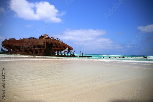 Shipwreck in Boavista photo