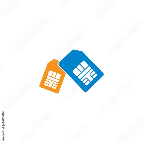 simcard icon vector illustration