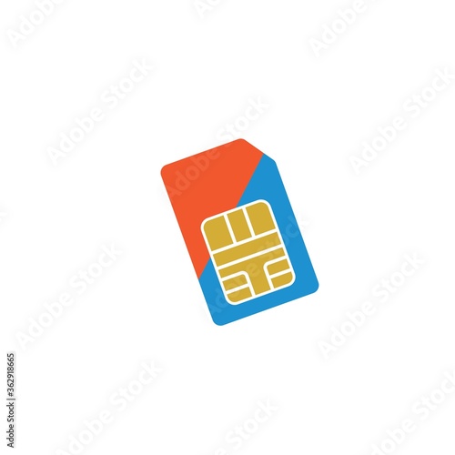 simcard icon vector illustration
