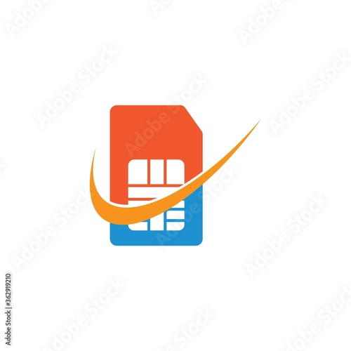 simcard icon vector illustration
