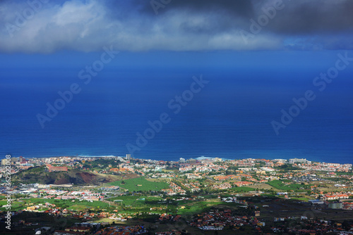 Atlantic coast in Tenerife, Spain, Europe