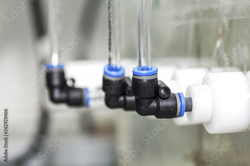 Fotografía Pneumatic Push In Fittings for Air/Water Hose and Tube Connector