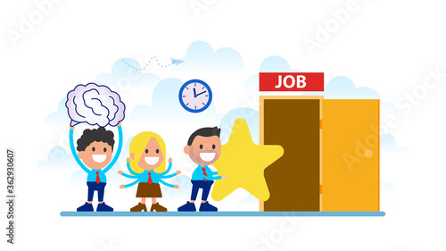 People character looking best opportunity compete for idea reward ability knowledge.
