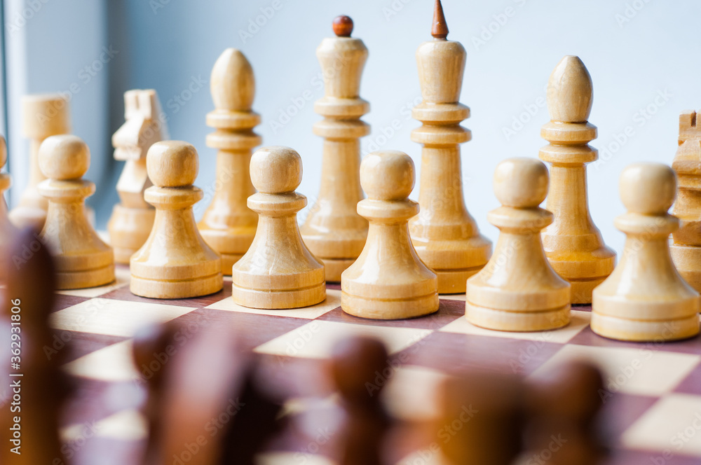 chessmen - figures depicting relations between people, social behavior / networks - group dynamics / leadership and follower chessmen - figures depicting relations between people, social behavior / networks - group dynamics / leadership and follower