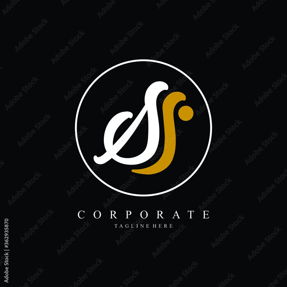 ss letter logo corporate. ss letter vector logo ss letter logo corporate. ss letter vector logo