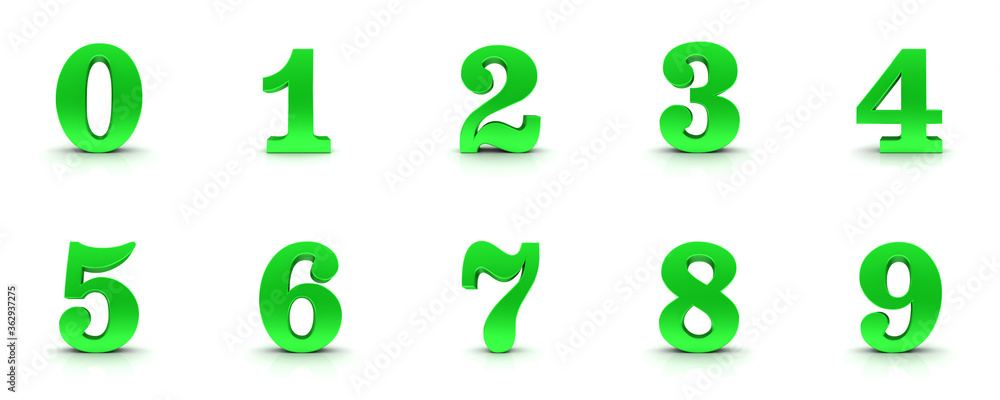 3d numbers green signs 0 1 2 3 4 5 6 7 8 9 zero one two three four five six seven eight nine 3d numbers green signs 0 1 2 3 4 5 6 7 8 9 zero one two three four five six seven eight nine