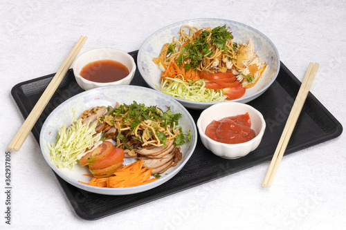 Chicken & Pork salad