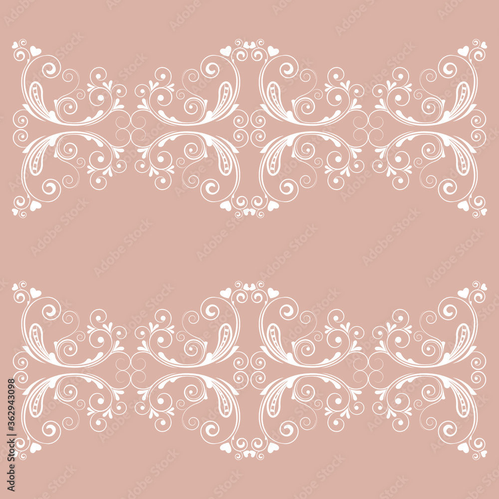 vector abstract floral  background