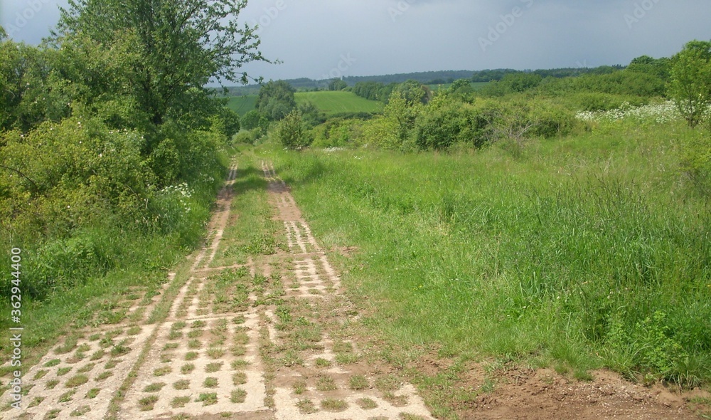 Obraz premium Grenzstreifen