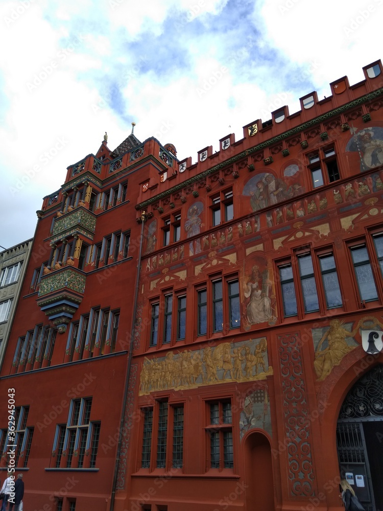 Obraz premium basel town hall