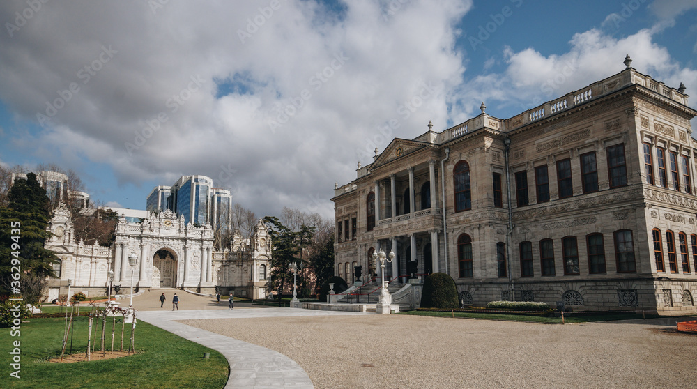Dolmabahce Palace in Istanbul,Turkey