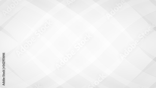 Abstract geometric white and gray curve line gradient Background. with space for concept design Technology and business.