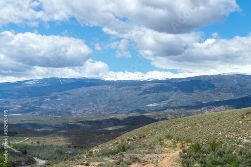 mountainous landscape in southern Spain