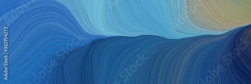 Foto colorful and elegant vibrant abstract art waves graphic with modern curvy waves