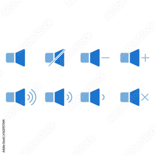 Free Download speaker, sound, audio symbol icon vector illustration isolated on white background - GFXLoad