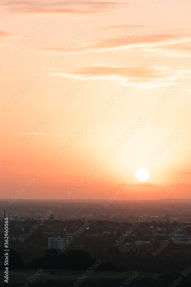 Sonnenaufgang in Berlin