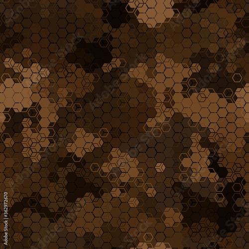 Texture military camouflage seamless pattern. Abstract army vector illustration