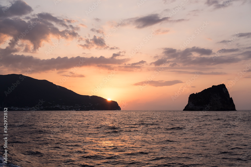 Sonnenuntergang am Meer - Italien