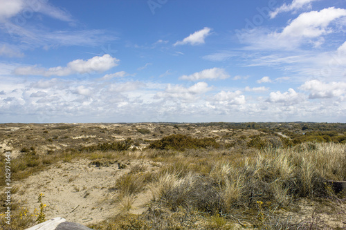 landscape with clouds