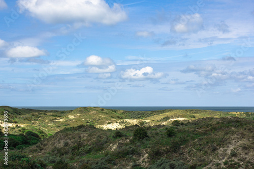 Wallpaper Mural landscape with clouds and blue sky Torontodigital.ca