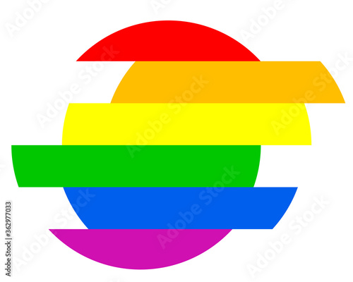 Free Download Rainbow drawing on an old white background - GFXLoad