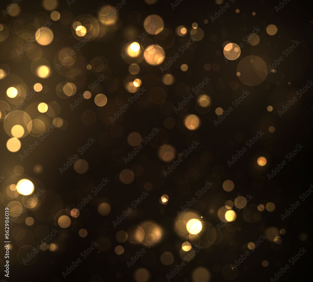 Gold bokeh blur Gold bokeh blur