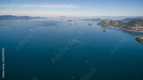Aerial View of Angra dos Reis Bay