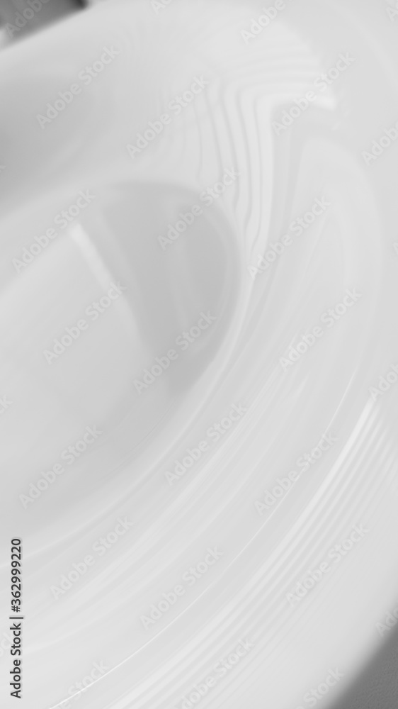 empty white plate empty white plate