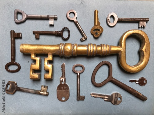 Collection of Old Keys