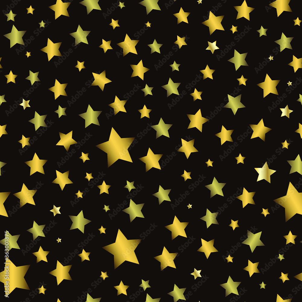 Seamless pattern with golden stars. Abstract texture, modern concepts for your design. Seamless pattern with golden stars. Abstract texture, modern concepts for your design.