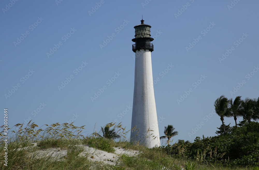 lighthouse on the coast of the sea lighthouse on the coast of the sea