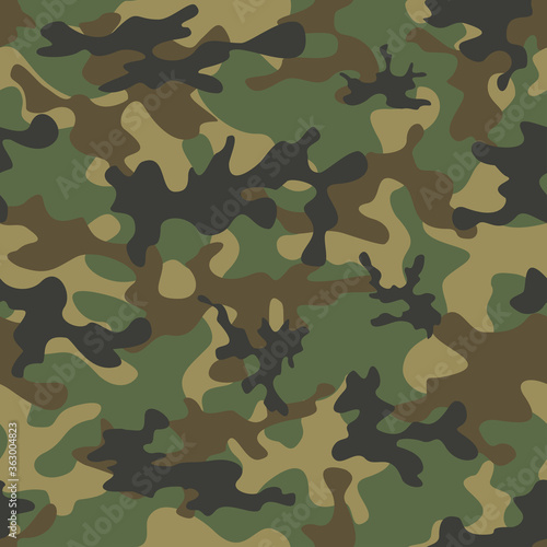  Military camouflage pattern seamless vector stylish background modern design