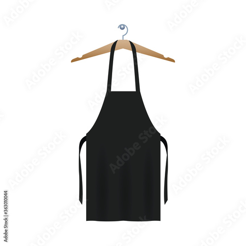 aprom branding hanging in clothespin