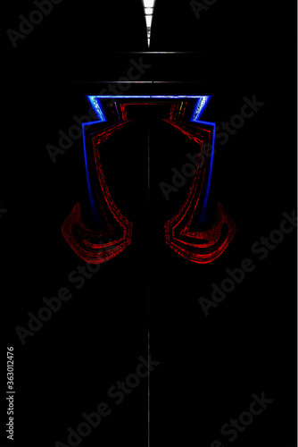 Digital Art. Fractal, Arte, Tecnología, Abstracta, Circunferencia, Color. Futurista. 