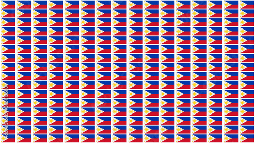 Philippines Flag Pattern
