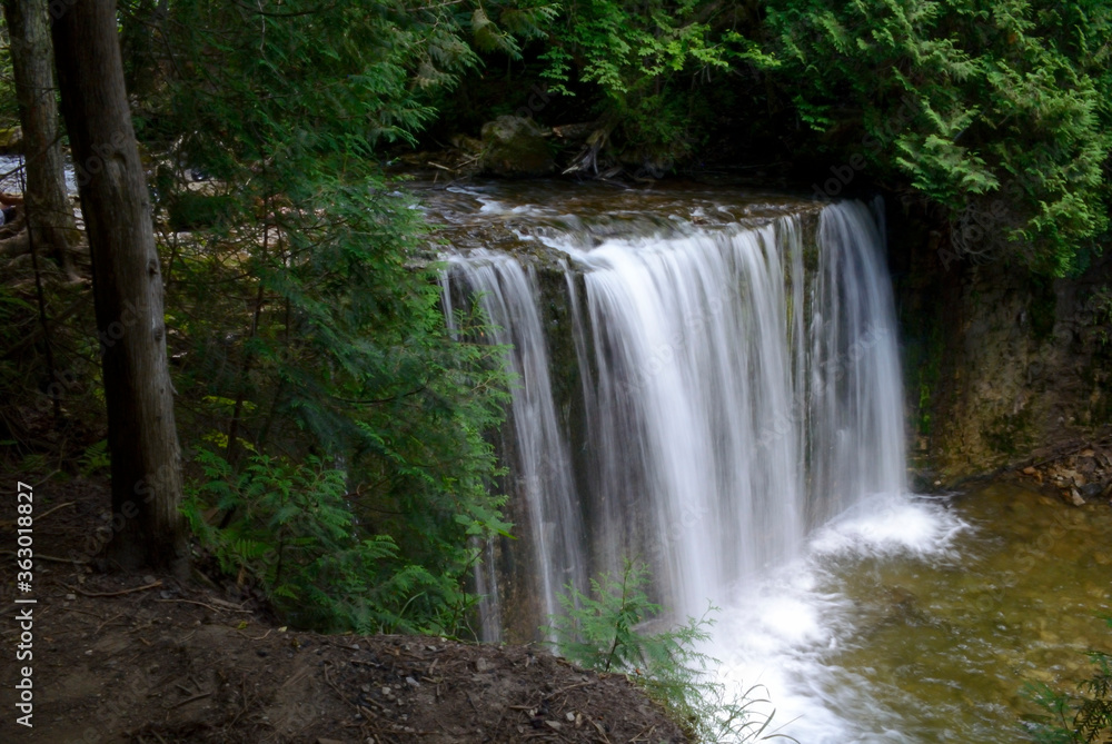 Obraz premium Hoggs Falls Long Exposure