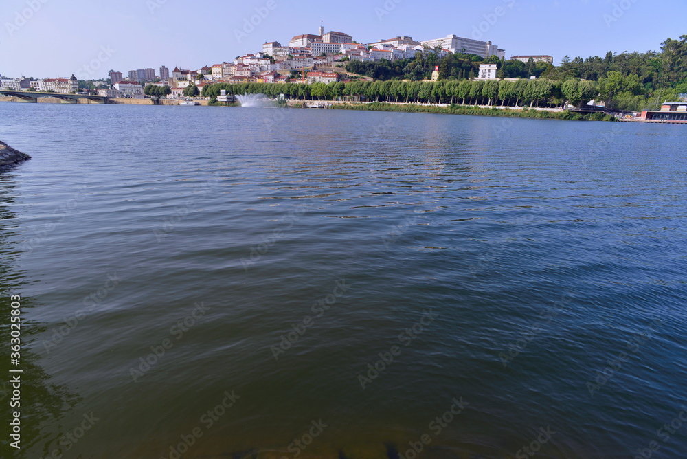 Fototapeta premium View of the historic part of Coimbra