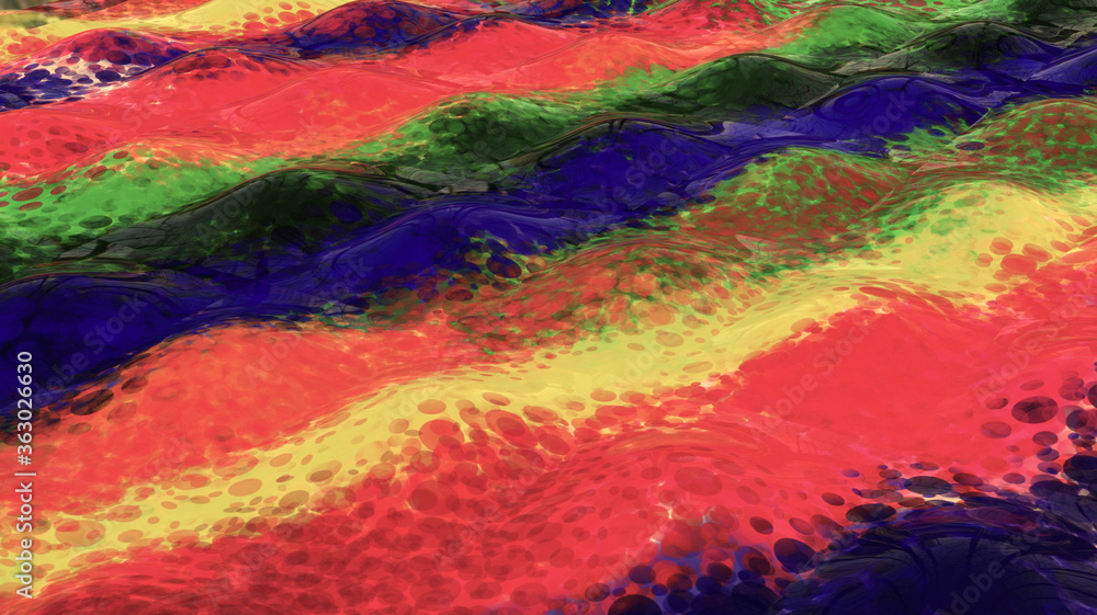 3D illustration.texture color wall 001