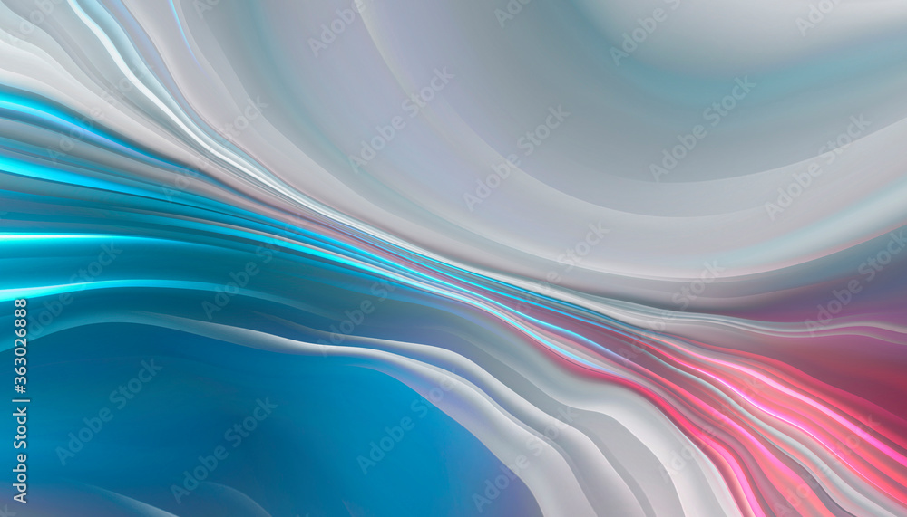 Abstract modern light background with smooth neon liquid lines. Light lines, bright background. Abstract acrylic fluid, stone cut. Abstract modern light background with smooth neon liquid lines. Light lines, bright background. Abstract acrylic fluid, stone cut.