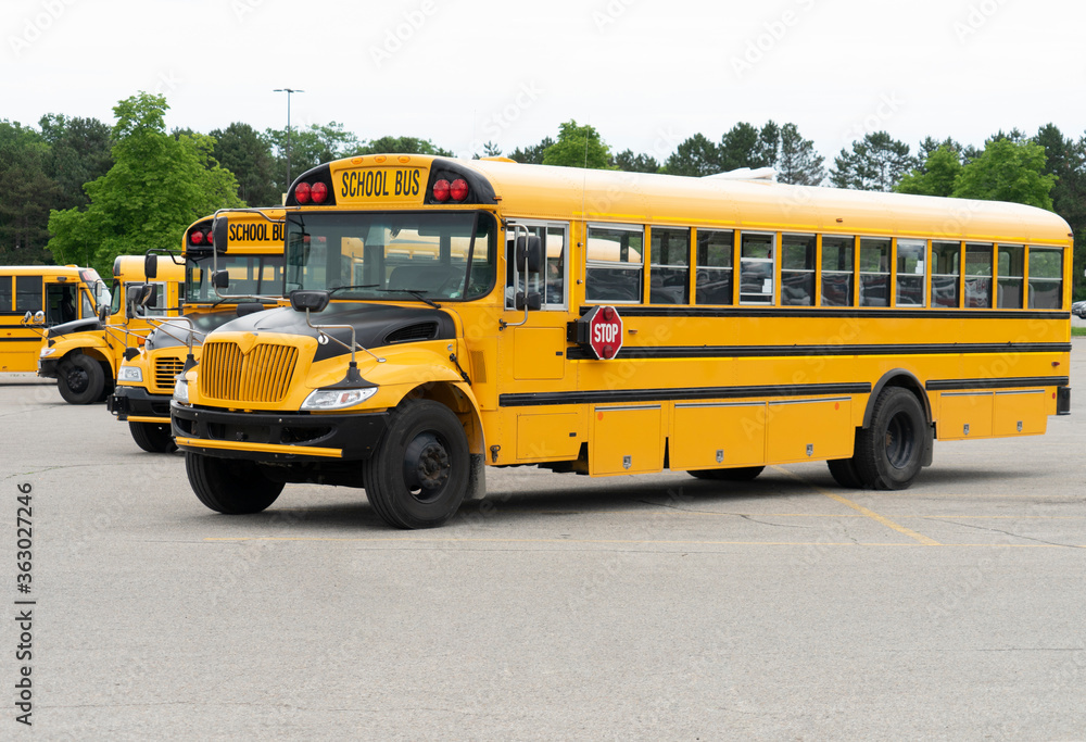 School bus stop sign School bus stop sign